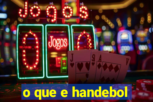 o que e handebol